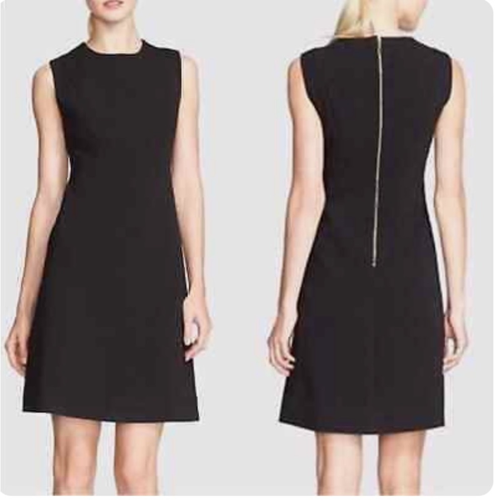 Kate Spade Sicily Sleeveless A-Line Dress in Black Sz 6
